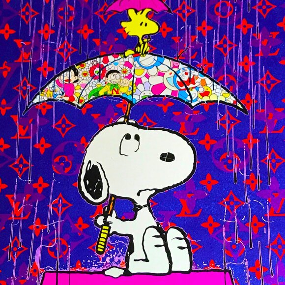 Death NYC - Louis Vuitton Murakami Snoopy - Ltd Ed # Original Signed Print - Picture 10 of 16